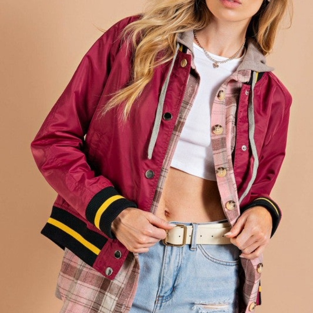 Kori Jacket Baseball Varsity Bomber NWT - Picture 3 of 5